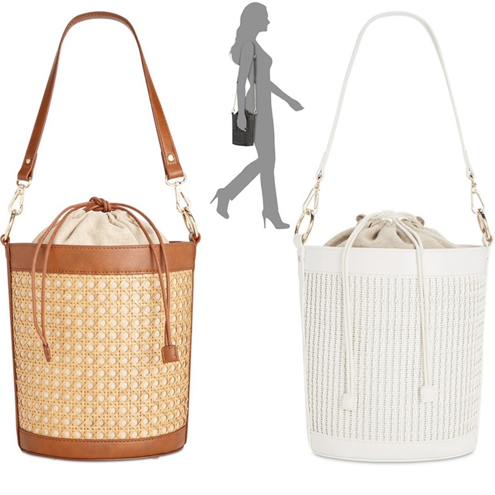 INC NEW !! Ajae Bucket Crossbody Bag Strap